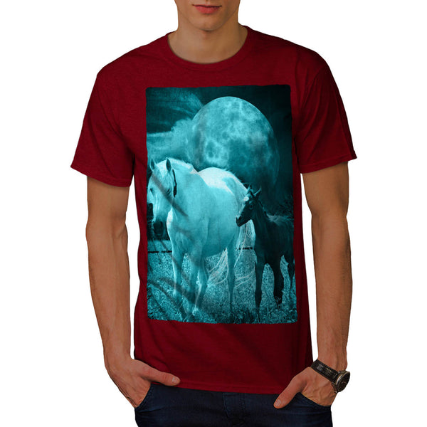 Stallion Friendship Mens T-Shirt