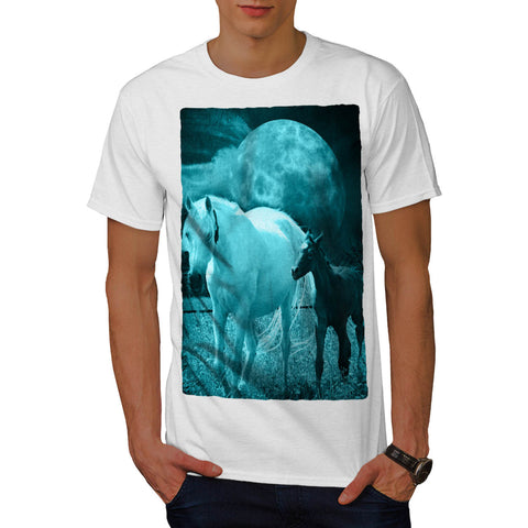 Stallion Friendship Mens T-Shirt