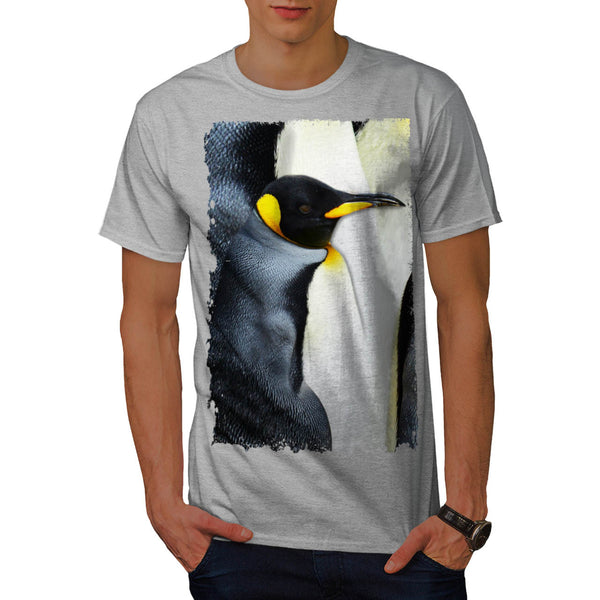 Emperor Penguin Beak Mens T-Shirt