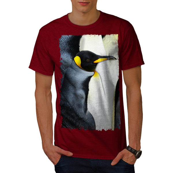 Emperor Penguin Beak Mens T-Shirt