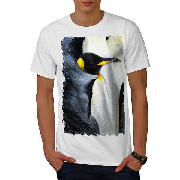 Emperor Penguin Beak Mens T-Shirt