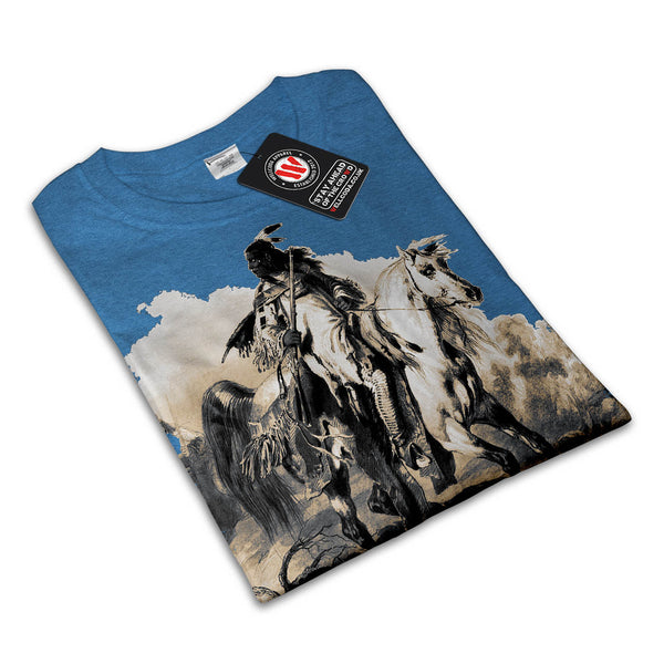 Native American Ride Mens T-Shirt