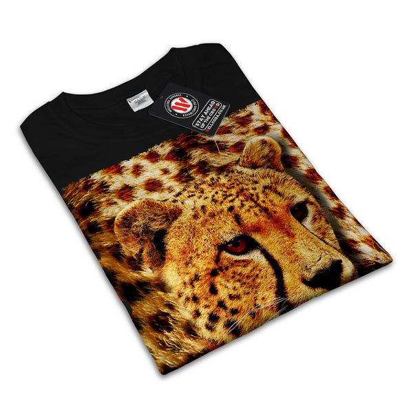 Cheetah Head Theme Mens T-Shirt