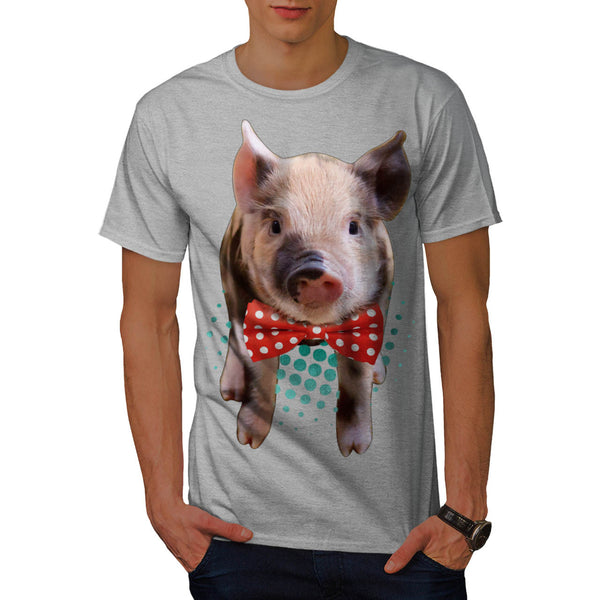 Little Piggy Party Mens T-Shirt
