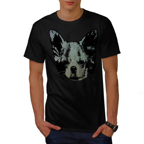 Glamour Dog Imprint Mens T-Shirt