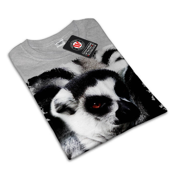 Lemur Head Theme Mens T-Shirt