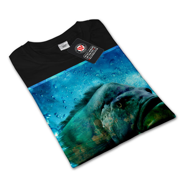 Serious Fish Swim Mens Long Sleeve T-Shirt