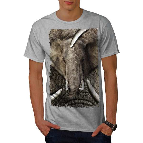 Elephant Fang Theme Mens T-Shirt