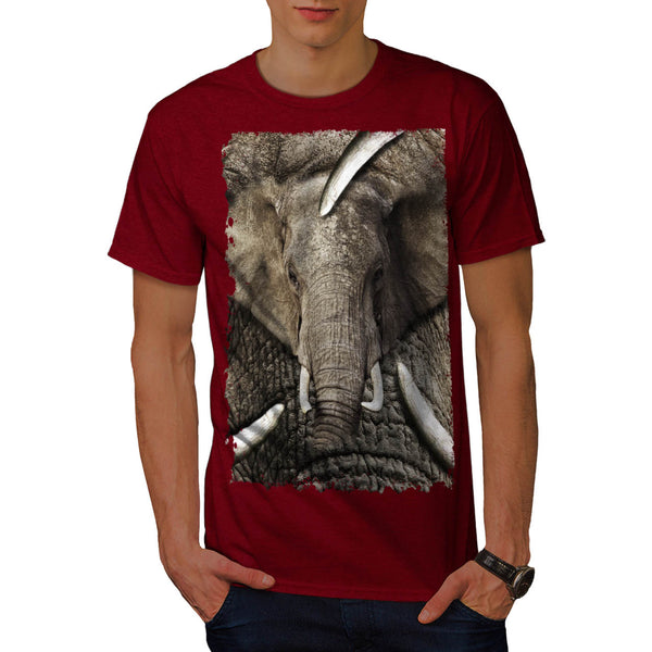 Elephant Fang Theme Mens T-Shirt