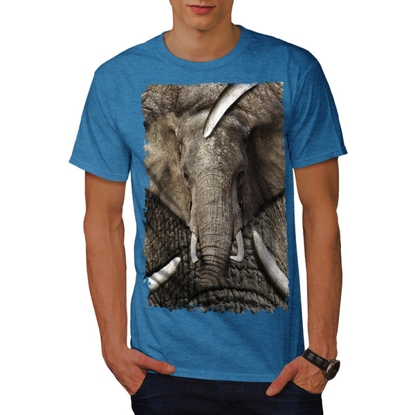 Elephant Fang Theme Mens T-Shirt