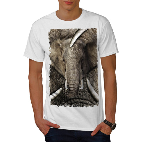 Elephant Fang Theme Mens T-Shirt