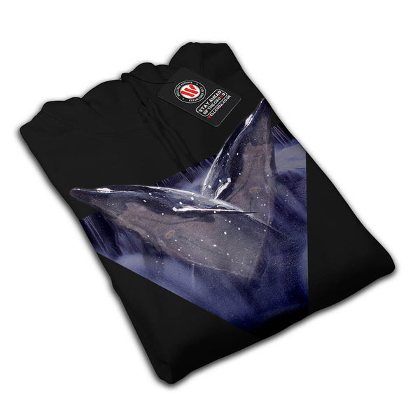 Two Dolphin Triangle Mens Hoodie