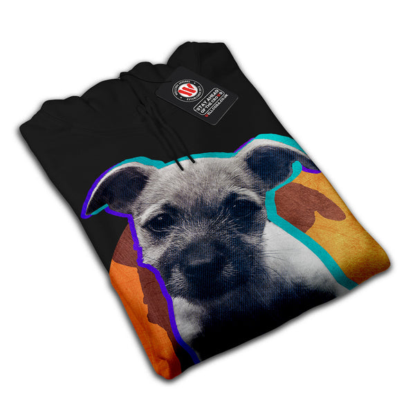 Jeans Pet Dog Buddy Mens Hoodie