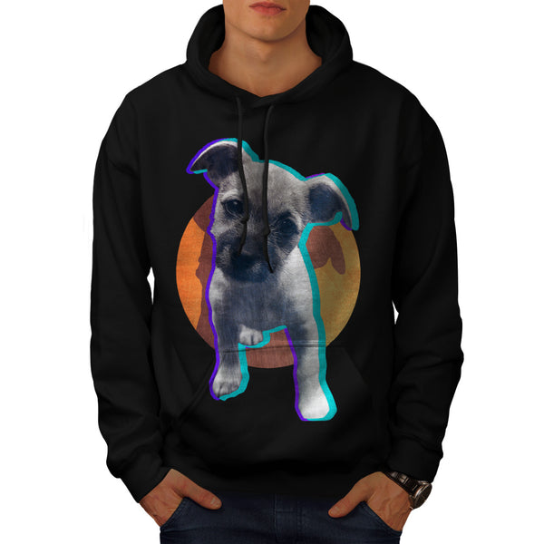Jeans Pet Dog Buddy Mens Hoodie
