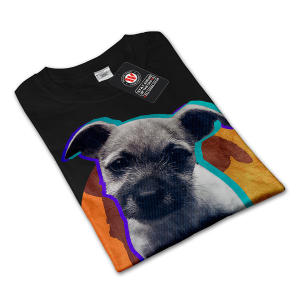Jeans Pet Dog Buddy Mens Long Sleeve T-Shirt