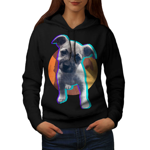Jeans Pet Dog Buddy Womens Hoodie