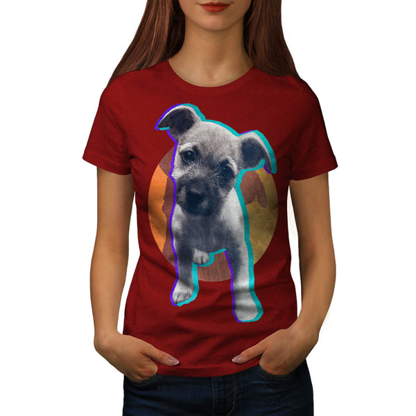 Jeans Pet Dog Buddy Womens T-Shirt