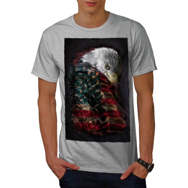 American Eagle Flag Mens T-Shirt