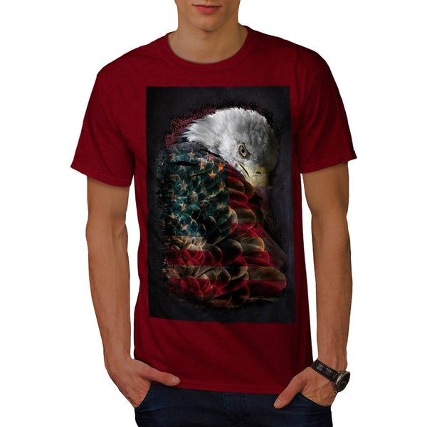 American Eagle Flag Mens T-Shirt