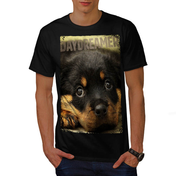 Daydreamer Dog Face Mens T-Shirt