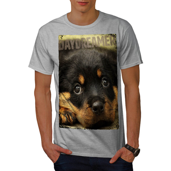 Daydreamer Dog Face Mens T-Shirt