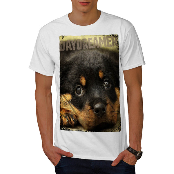 Daydreamer Dog Face Mens T-Shirt