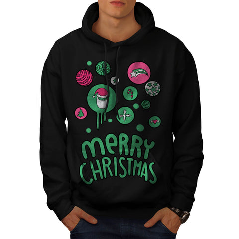 Winter Celebration Mens Hoodie