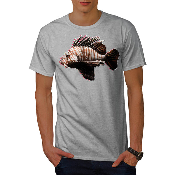 Simple Scorpion Fish Mens T-Shirt