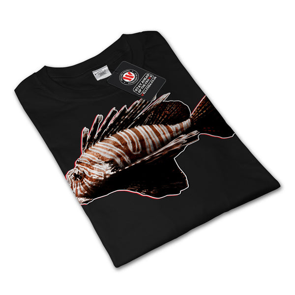 Simple Scorpion Fish Mens Long Sleeve T-Shirt