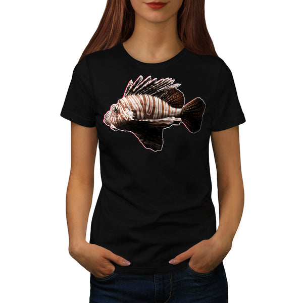 Simple Scorpion Fish Womens T-Shirt