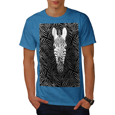 Zebra Silhouette Mens T-Shirt