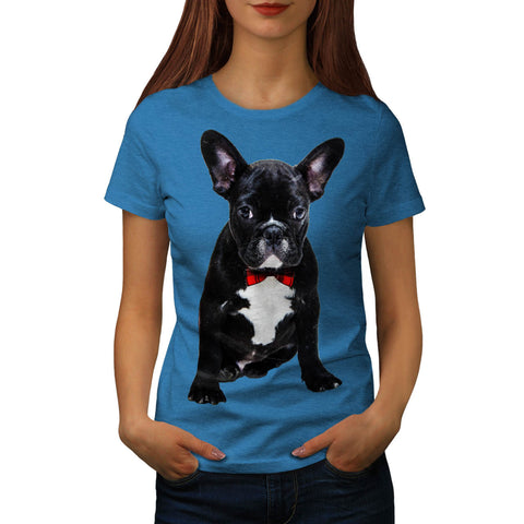Fancy French Bulldog Womens T-Shirt