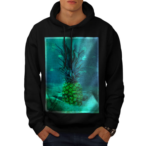 Underwater Pineapple Mens Hoodie