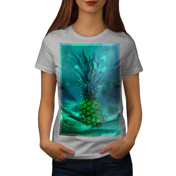 Underwater Pineapple Womens T-Shirt