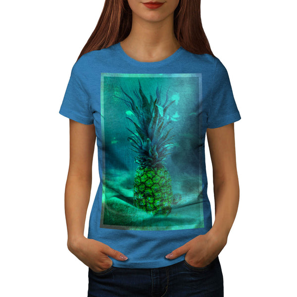 Underwater Pineapple Womens T-Shirt