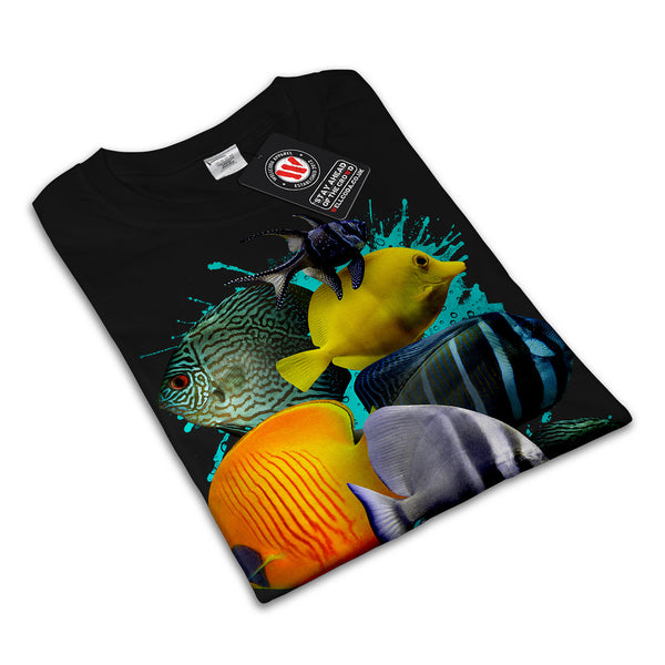Fish World Figure Womens T-Shirt