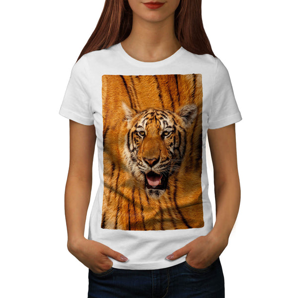 Bengal Tiger Face Womens T-Shirt