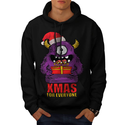 Christmas Monster Mens Hoodie