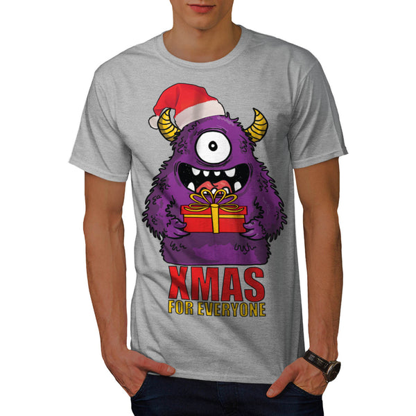 Christmas Monster Mens T-Shirt
