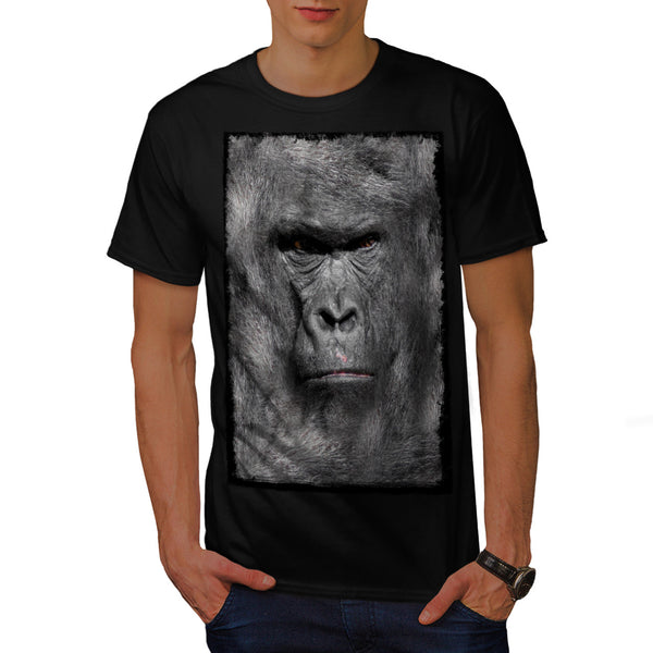 Mean Gorilla Face Mens T-Shirt