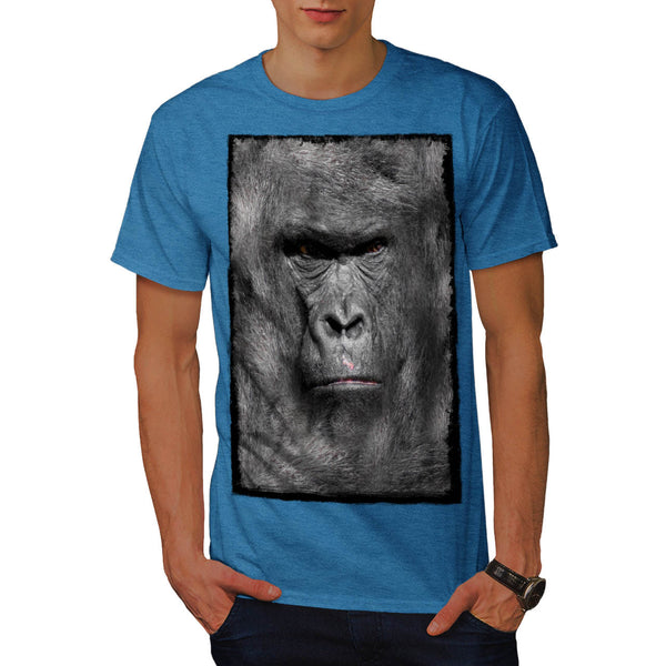 Mean Gorilla Face Mens T-Shirt