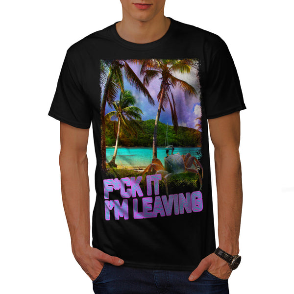 Holiday Dream Island Mens T-Shirt