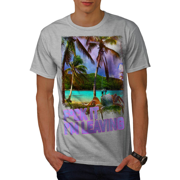 Holiday Dream Island Mens T-Shirt