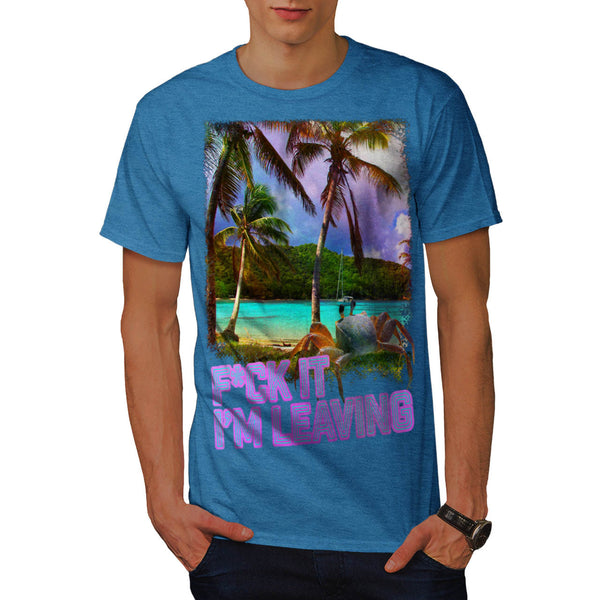 Holiday Dream Island Mens T-Shirt