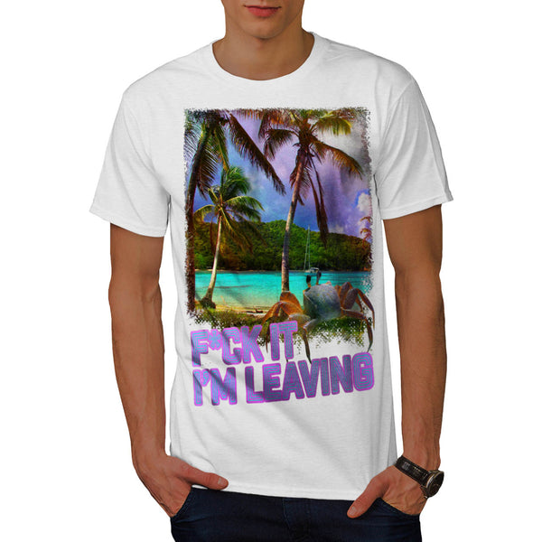 Holiday Dream Island Mens T-Shirt