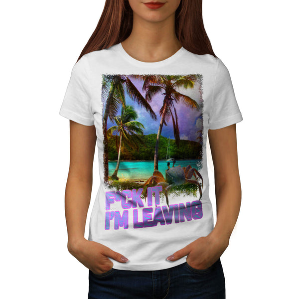 Holiday Dream Island Womens T-Shirt