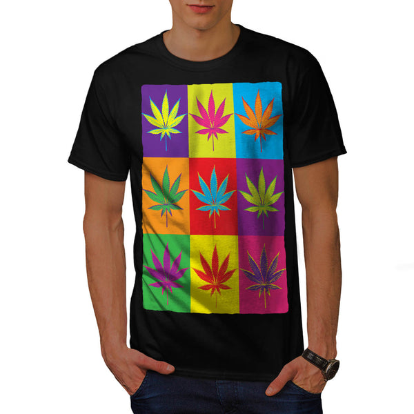 Get High Leaf Colour Mens T-Shirt