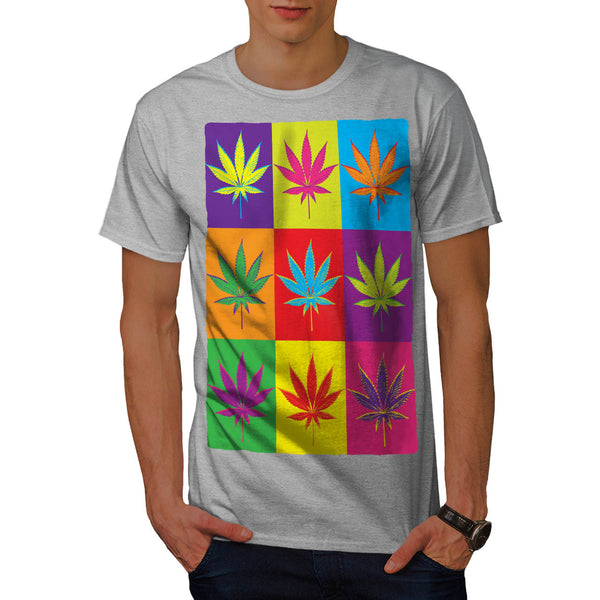 Get High Leaf Colour Mens T-Shirt