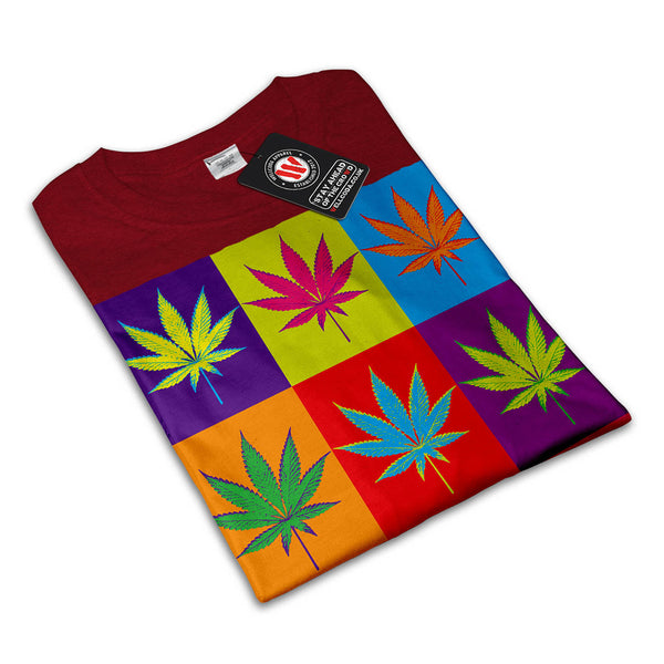 Get High Leaf Colour Womens T-Shirt