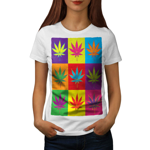 Get High Leaf Colour Womens T-Shirt
